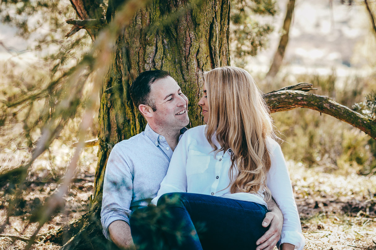 Engagement session at Cannock chase
